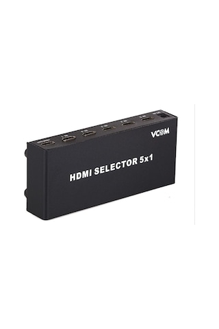 Vcom Dd435 5Pc 1Mn Monitör Hdmı Switch Metal