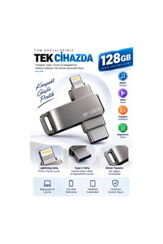 128 Gb Flash Bellek