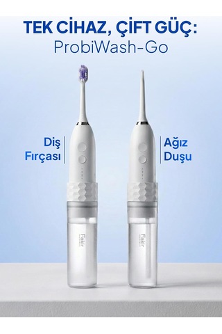 Probiwash Go 2in1 Elektrikli Diş Fırçası-ağız Duşu/ikisi Bir Teknoloji