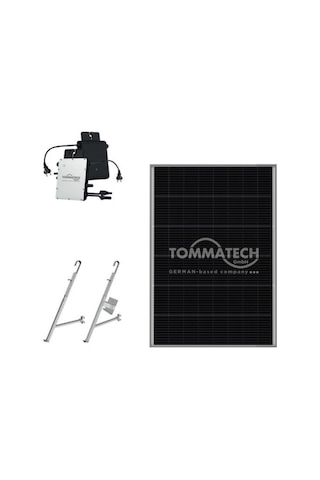 Tommatech 300we 2x240wp Mikro İnverter Balkon Güneş Paneli Paketi