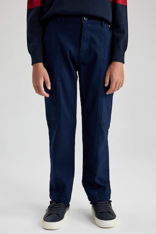 Defacto Erkek Çocuk Kargo Fit Standart Paça Twill Pantolon A4936a823wnnv256 Lacivert