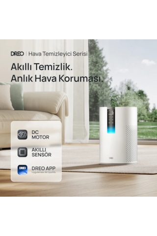 DREO 605S HEPA Filtreli Air Purifier Akıllı Hava Temizleyici