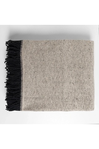 Shear Çift Kişilik Battaniye Taş 200x220 Cm Diğer