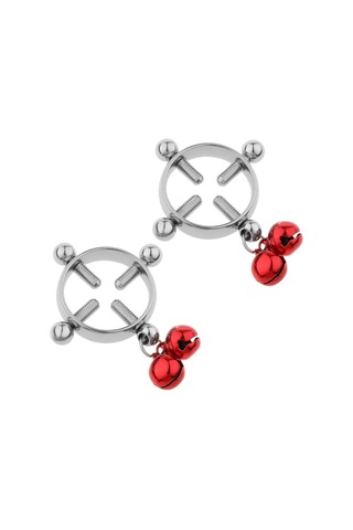 Homyl 2 Adet Kadın Meme Kalkan Halkası Vida Vücut Kırmızı Kırmızı