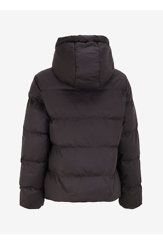 Limon Kapüşonlu Siyah Kadın Basic Mont L4wl-mnt-9007