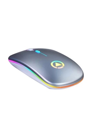 Hpy Pazar Led Aydınlatmalı Şarjlı Sessiz Kablosuz Mouse Diğer