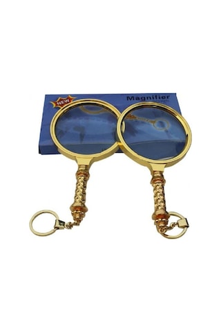 Nikula-5x90mm Tüm Metal Altın Renkli, Hediye Büyüteç,optik Lensler Ile Çinko Alaşım Metal Çerçeve
