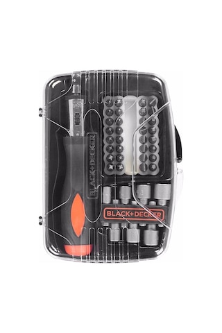 Black+Decker A7062 40 Parça Cırcırlı Vıdalama Uç Setı