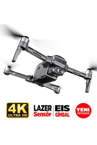 SJRC F22 S2 Pro+ 4K Kameralı Drone Seti - 6KM Menzil+Çarpışma Sensörü+40 Dakika Uçuş Süresi+Çanta+EIS Gimbal