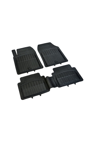 Pufi Kauçuk Paspas Universal Racing Havuzlu Siyah / Tepay510-S (541338667)