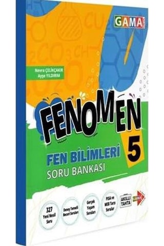 Gama 5. Sınıf Fenomen Fen Bilimleri A Soru Bankası
