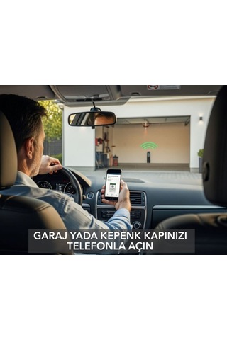 Akıllı Telefonla Kepenk Garaj Kapısı Kontrol Cihazı