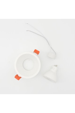 Sunlight Pliton Döküm Sıva Altı Beyaz Led Armatür Gu10 Gün Işığı Beyaz