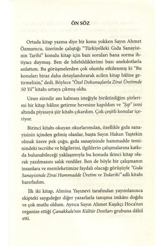 Gıda Sanayinde Zirai Hammadde Üretimi Ve Tedariki / Benruh Sevil