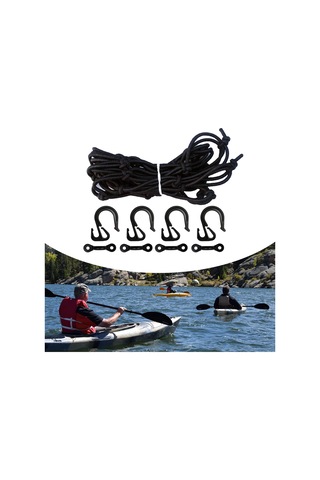 Homyl Kano Kayık Örgü Bağlama Kancaları Için Elastik