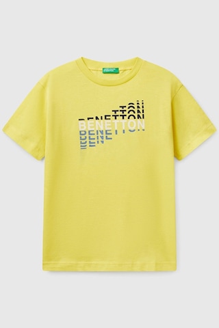 United Colors Of Benetton Benetton Erkek Çocuk Tişört Sari