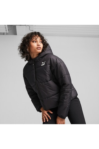 Puma Classics Padded Kadın Siyah Mont Düz 621692 Çok Renkli