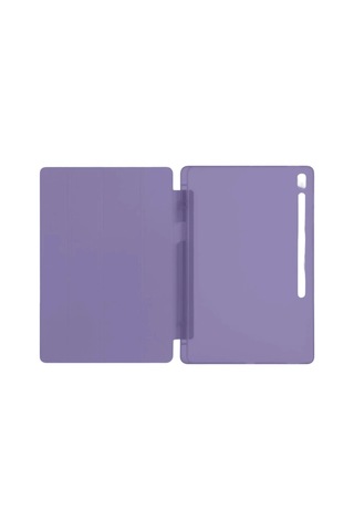 İpad Uyumlu Pro 11 2024 Kılıf Kalemlikli Hugo Tablet Kılıfı - Mor