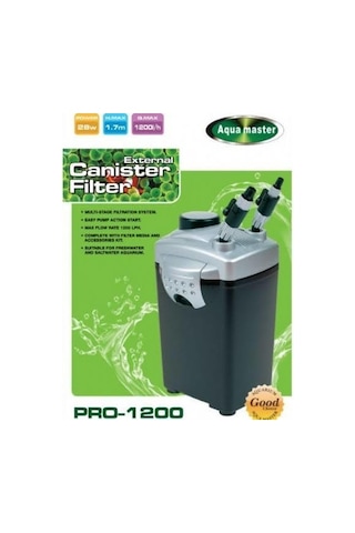 Aqua Master Pro-1200 Dış Filtre 1200lt/Saat
