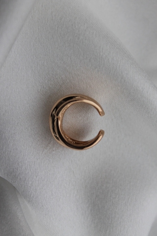 Vıp Çelik Çapraz Sarmal Model Earcuff / Kıkırdak Sıkıştırılabilir Küpe Pembe Pembe