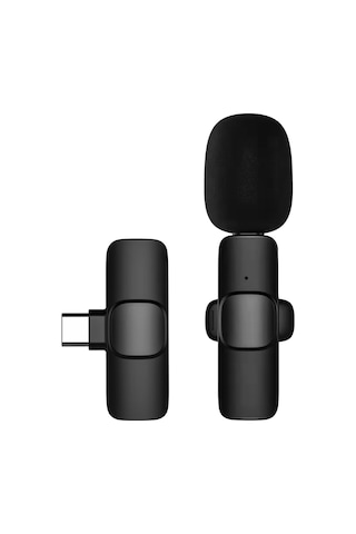 Yifomall Kablosuz Mini Mikrofon Seti - Android İçin 20m Menzilli, 5 Saat Çalışma Süresi, Canlı Yayın Ve Kayıt İçin