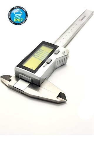 Dasqua 150Mm Su Geçirmez Dijital Kumpas Geniş Ekran