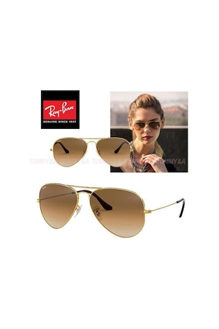Ray Ban Rb 3025 001/51 58 Unisex Güneş Gözlüğü Metalik