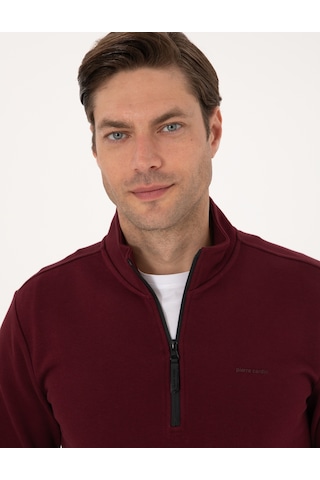Pierre Cardin Erkek Bordo Sweatshirt 50314044-vr014 Bordo