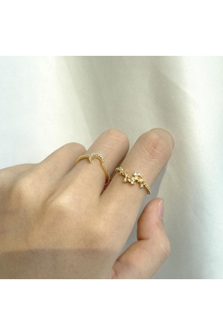 Gümüş Tancise Kadın Klasik 925 Ayar Gümüş Zirkon Yüzük Bayanlar Takı Düğün Promise Parti Hediye 8 Gümüş