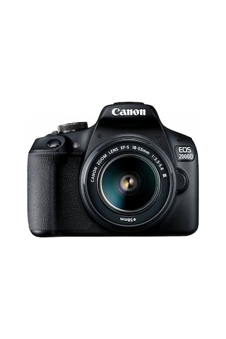 Canon EOS 2000D 18-55 MM DC III DSLR Fotoğraf Makinesi (İthalatçı Garantili)