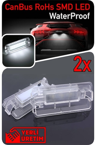 Seat Altea 5p Xl 2004-2016 Canbus Led Plaka Aydınlatma Ledi Lambası