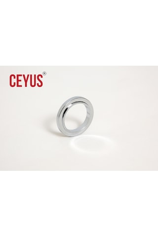 Ceyus Mutfak Evye Bataryası Taban Rozeti. Krom