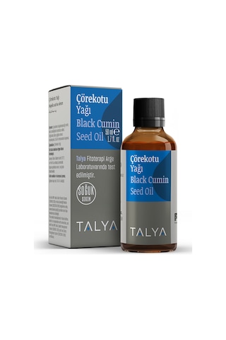 Talya Soğuk Sıkım %100 Saf ve Doğal Çörekotu Yağı 50 ML