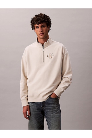 Calvin Klein Erkek Sweatshirt-lv04rd236g Beyaz