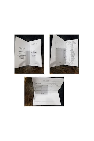 Organizasyonlar İçin İmitasyon Evlenme Cüzdanı