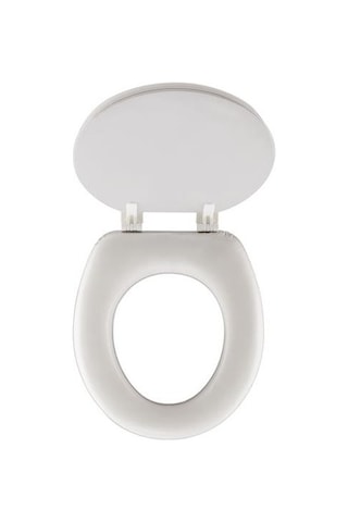 Softy Comfort Desenli Yumuşak Klozet Kapağı 6010 Beyaz