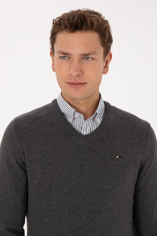 U.s. Polo Assn. Erkek Antrasit Melanj Kazak /triko 50313668-vr081 Antrasıt Melanj
