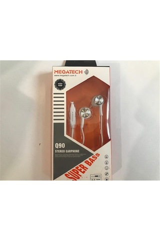 Megatech Qg-90 Beyaz Mikrofonlu Kulaklık Mıknatıslı