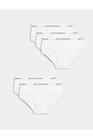 Marks & Spencer 5'li Supima Cotton Brief Külot Seti T14006221a Çok Renkli