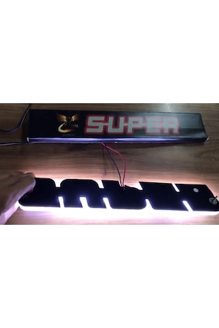 Ledli Beyaz Süper Işıklı 12 V Aydınlatma