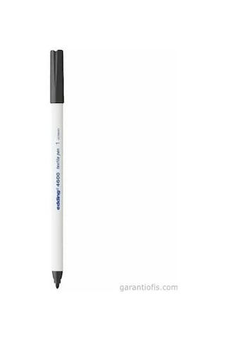 Edding 4600 Siyah Kumaş Boyama Kalemi T-shirt/tekstil Pen