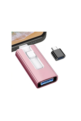 Boatshop1 128gb İphone Uyumlu Foto Çubuğu - Harici Depolama Ve Fotoğraf Yedekleme İçin Mfi Sertifikalı İpad Uyumlu Usb Flash Sürücü