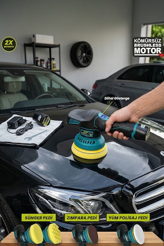 Reschmann R-BX3601 Şarjlı Polisaj Makinesi