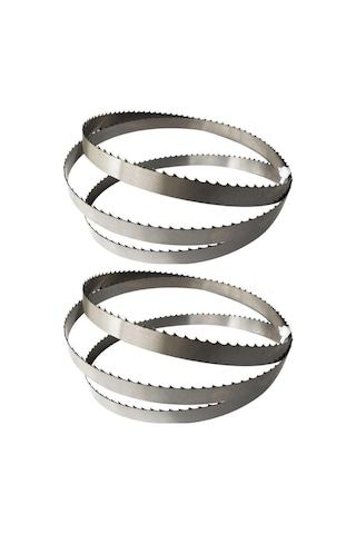 2pcs 1650x16x0.5mm Bant Testere Bıçakları 4 Tpi Ahşap Kesim Et Sığır Eti Balıkları İçin Testere Bıçakları Jambon Dondurulmuş Gıda Kesimi Ahşap