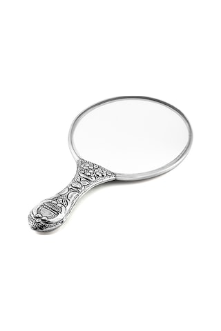 Altın Sepeti GA024 Büyük Gümüş El Aynası