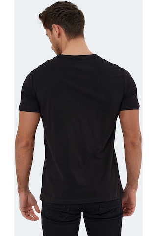 Slazenger KAURI IN Erkek Tişört Siyah
