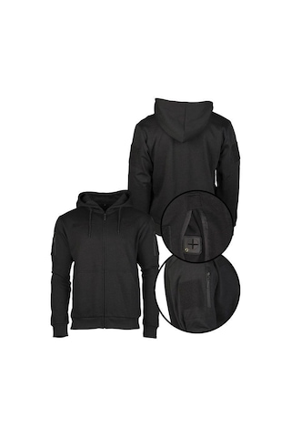 Sturm Tactıcal Hoodıe Sıyah Polar-2790 Çok Renkli