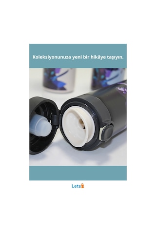 Anime Baskılı Paslanmaz Çelik Sızdırmaz Termos Çok Renkli