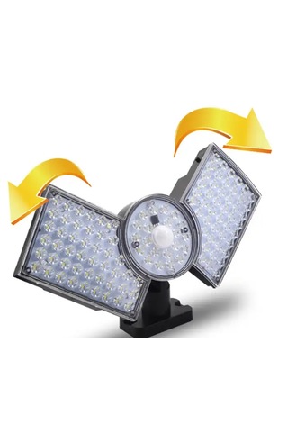 112led Güneş Enerjili Kumandalı 4 Metre Kablolu Solar Sokak Lamba