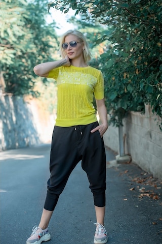 Baykim Sports Wears Unisex Siyah Rahat Şalvar